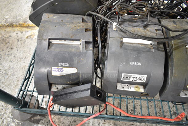 6 Epson M188B Receipt Printers and 5 Rolls of Printer Paper. 6 Times Your Bid! - Image 5 of 8