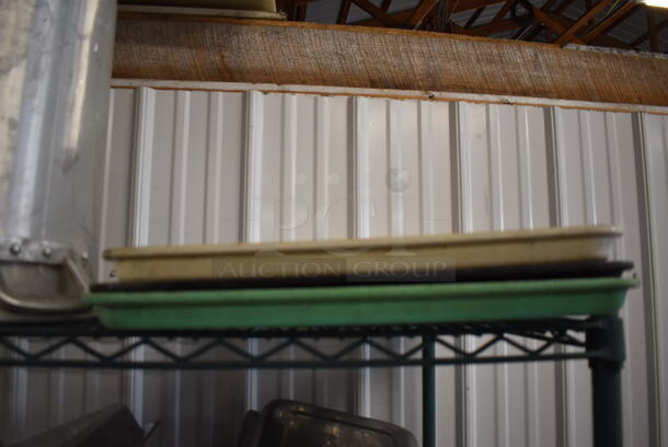 ALL ONE MONEY! Tier Lot of 2 Metal Stock Pots and 3 Trays - Image 5 of 5
