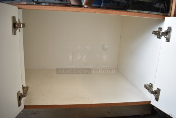 Wood Pattern Dry Display Case Merchandiser.  - Image 6 of 7