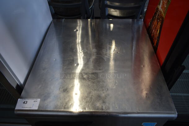 Turbo Air TUR-28SD ENERGY STAR Stainless Steel Commercial Single Door Undercounter Cooler on Commercial Casters. 115 Volts, 1 Phase. Tested and Working! - Image 2 of 7