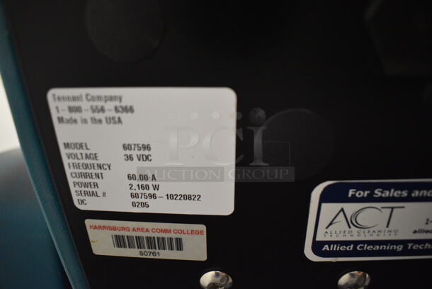 Tennant 607596 Floor Maintainer Roller With Bin of Parts (Main Building) - Image 6 of 7