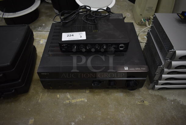 Ashly TM-360 Amplifier and Insignia Sound System. Pairs With Item #223. 2 Times Your Bid! (Main Building) 