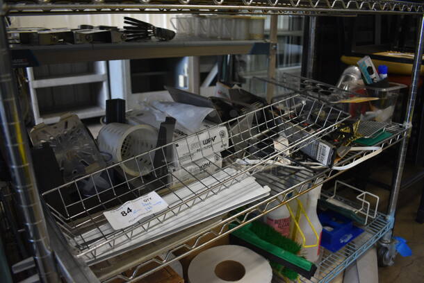 ALL ONE MONEY! Lot of Various Items Including Metal Basket, K Cup Rack and Cooling Rack!