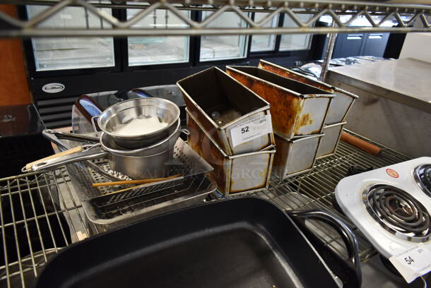 ALL ONE MONEY! Lot of Various Items Including Metal Baking Pans - Image 2 of 4