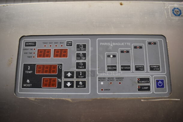 Paris Croissant SD-1 Stainless Steel Commercial 2 Half Size Door Reach In Dough Conditioner. 220 Volts. 31x45x76 - Image 3 of 7