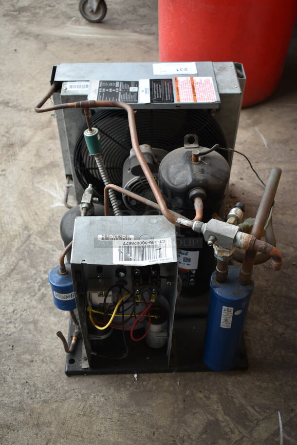 Copeland FFAL-017Z-CFV-072 Metal Compressor. 208-230 Volts, 1 Phase.  - Image 3 of 12