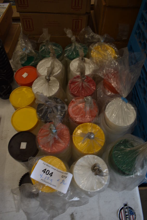 ALL ONE MONEY! Lot of 21 Various Poly Containers. Includes 3.75x3.75x7 - Image 3 of 4