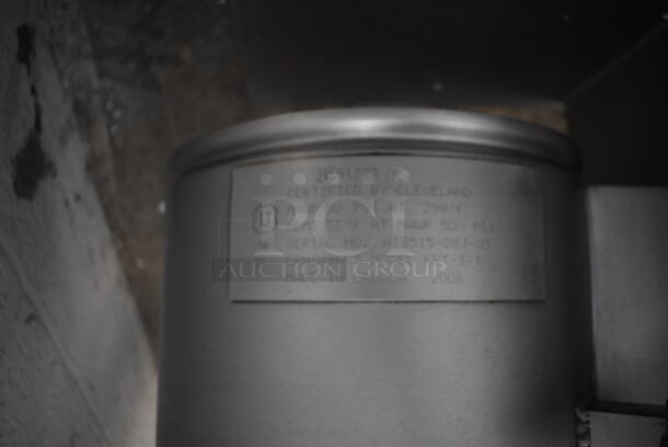 Cleveland KET-3-1 Stainless Steel Commercial Countertop 3 Gallon Tilting Steam Kettle. 200-208/240 Volts, 1 Phase. - Image 6 of 6