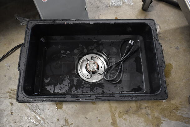 ALL ONE MONEY! Lot of Eaton Gray Metal Power Box and Sunnex Food Warmer. - Image 4 of 9