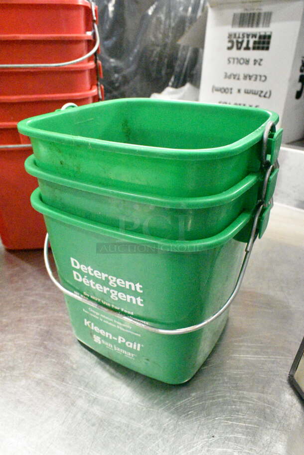 ALL ONE MONEY! Lot of 11 Poly Buckets.  - Image 2 of 5