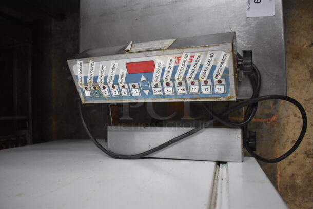 Stainless Steel Shelf w/ Timer. 54x18x26 - Image 2 of 3