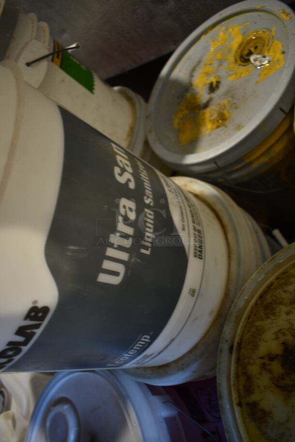 PALLET LOT of 15 Various Barrels of Cleaner.  - Image 7 of 7