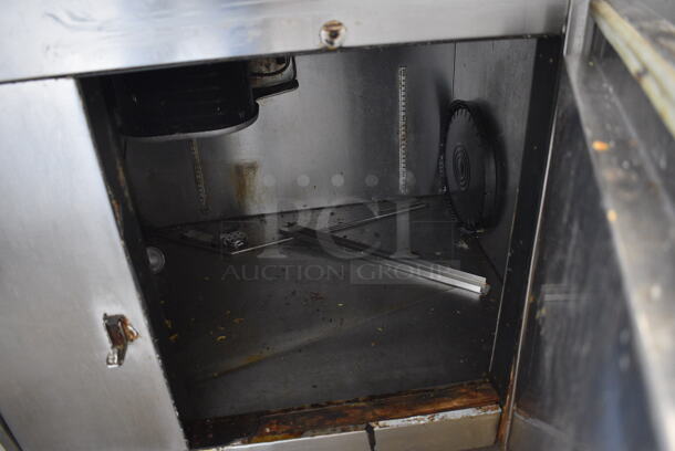 Stainless Steel Commercial Sandwich Salad Prep Table Bain Marie Mega Top w/ Cutting Board. 60x33x45. Tested and Working! - Image 3 of 5