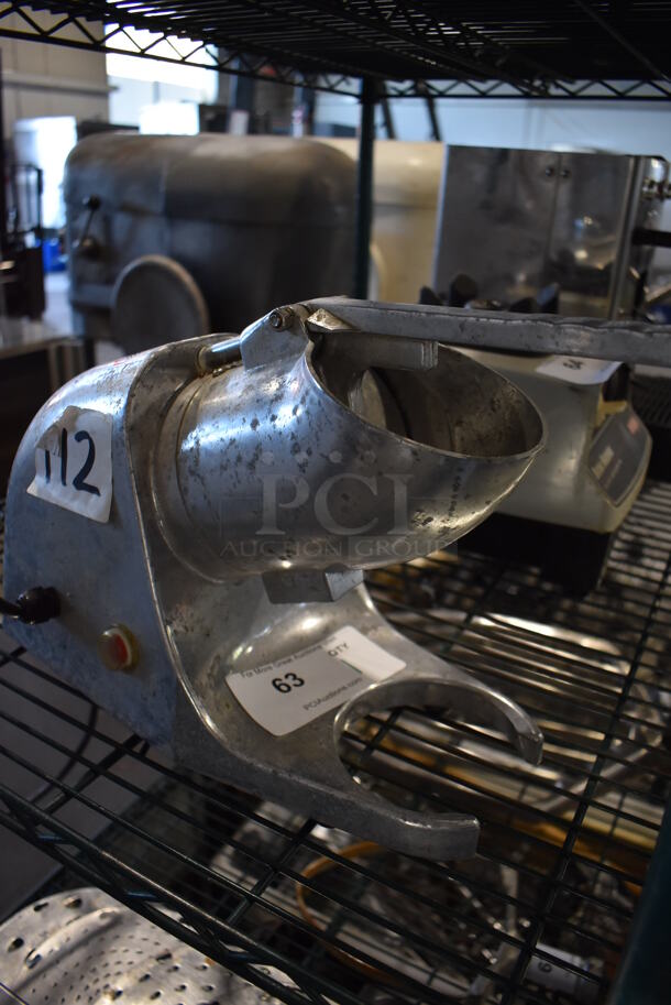 Uniworld UCHO-NSP6 Metal Commercial Countertop Ice Crusher. 110 Volts, 1 Phase. 7x16x10. Tested and Working! - Image 3 of 5