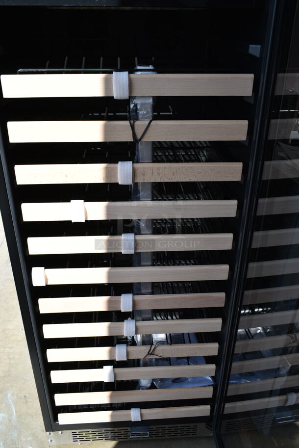 








BRAND NEW SCRATCH AND DENT! Whynter BWR-1002SD/BWR-1002SD 24″ 100 Bottle Large Capacity Built-in Stainless Steel Compressor Wine Refrigerator with Display Rack and LED display. 115 Volts, 1 Phase. Tested and Working!  - Image 4 of 5