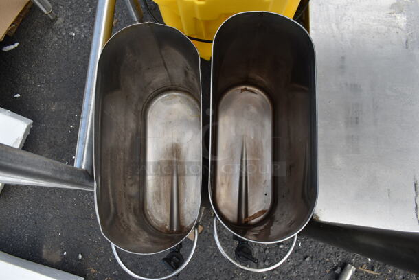 2 Stainless Steel Beverage Holder Dispensers. 2 Times Your Bid! - Image 3 of 3