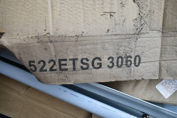BRAND NEW SCRATCH AND DENT! Steelton 522ETSG3060 30" x 60" 18 Gauge 430 Stainless Steel Work Table with Undershelf. May Be Missing Pieces. - Image 2 of 3