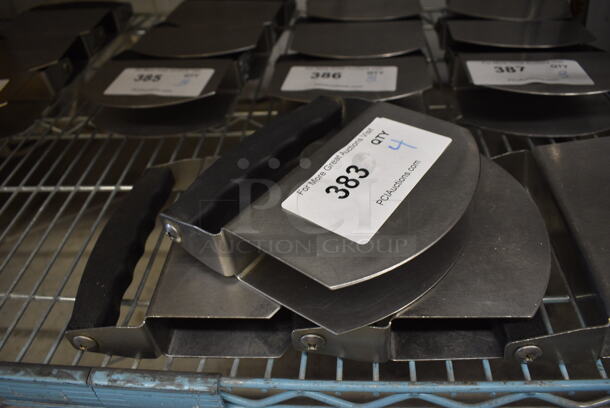 4 Nemco Model SMC100 Stainless Steel Rocking Salad Cutter Tosser. 6.5x1.5x6.5. 4 Times Your Bid! - Image 1 of 3