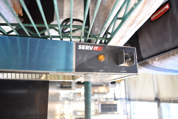 BRAND NEW SCRATCH AND DENT! ServIt 423SWT60CP 30" High Wattage Strip Warmer with On/Off Toggle Controls and Cord. 120 Volts, 1 Phase. - Image 3 of 5