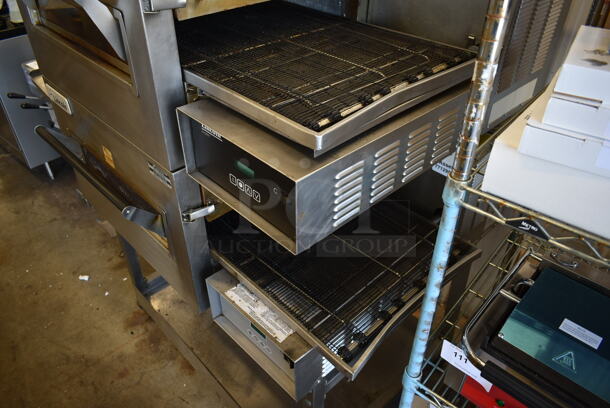 2 2016 Lincoln Impinger 1132-002-U-K1841 Stainless Steel Commercial Electric Powered Conveyor Pizza Oven on Commercial Casters. 208 Volts, 3 Phase. 2 Times Your Bid! - Image 5 of 10