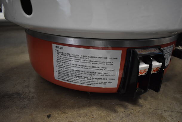 Kashiwa Metal Commercial Countertop Gas Powered Rice Cooker. - Image 8 of 9