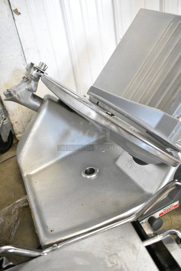 Hobart 2612PS Stainless Steel Commercial Countertop Meat Slicer. 120 Volts, 1 Phase. Tested and Does Not Power On, Appears to be Missing Power Supply - Image 7 of 8