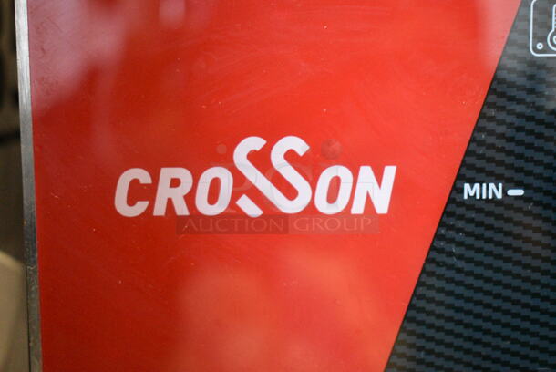 BRAND NEW SCRATCH AND DENT! 2024 Crosson EF-6V Stainless Steel Commercial Countertop Electric Powered Fryer w/ Metal Fry Basket and Lid. 120 Volts, 1 Phase. - Image 2 of 7