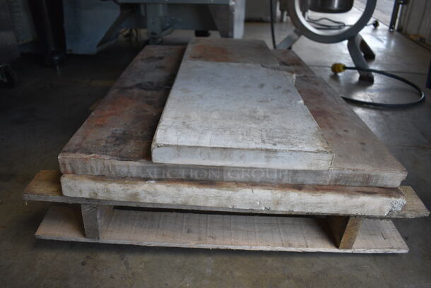 Blodgett 1060B Stainless Steel Commercial Propane Gas Powered Single Deck Pizza Oven w/ Cooking Stones on Metal Legs. 78x45x63 - Image 8 of 9