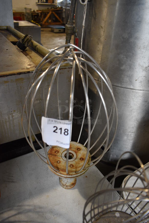 Metal Commercial Whisk Attachment for Hobart Mixer. 8.5x8.5x17.5 - Image 2 of 3