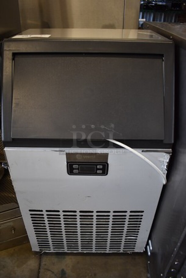 Vremi VRM050692N Stainless Steel Commercial Self Contained Ice Machine. 115 Volts, 1 Phase. 17.5x16x31
