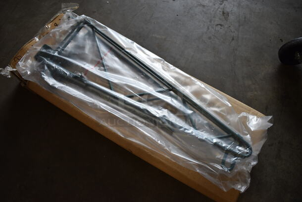 ALL ONE MONEY! Lot of 8 BRAND NEW IN BOX! Focus Green Finish Double Post Mount Bracket. 21x3x8 - Image 2 of 3