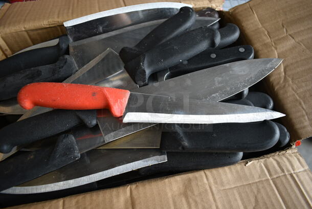 45 SHARPENED Stainless Steel Knives Including Chef Knives. 45 Times Your Bid! - Image 6 of 6