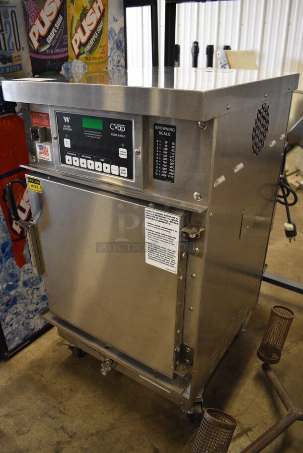 2016 Winston Cvap Model CAC503GR Stainless Steel Commercial Heated Cook and Hold Cabinet on Commercial Casters. 208 Volts, 1 Phase. 20x26x36 - Image 2 of 7