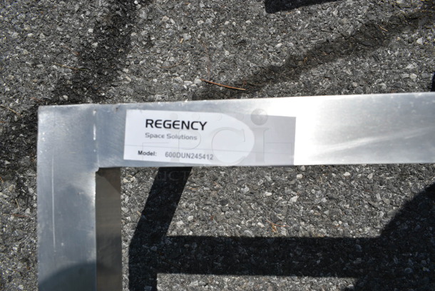 4 BRAND NEW SCRATCH AND DENT! Regency Aluminum Dunnage Racks; 600DUN244212 42x24x12, 600DUN24608 60x24x8, 600DUN24488 48x24x8, 600DUN245412 54x24x12. 4 Times Your Bid! - Image 9 of 9