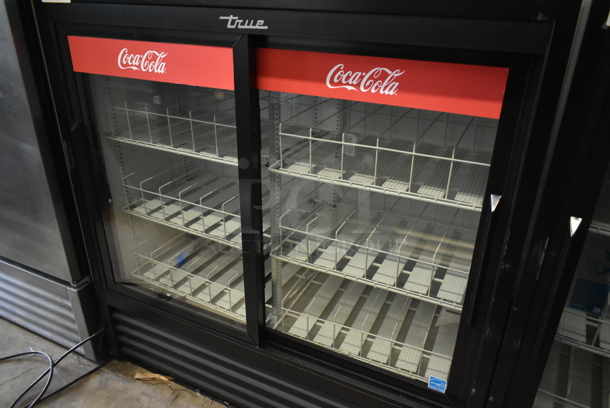 2024 True GDM-41SL-48-HC-LD Metal Commercial 2 Door Reach In Cooler Merchandiser w/ Poly Coated Racks. 115 Volts, 1 Phase. Tested and Working! - Image 2 of 5
