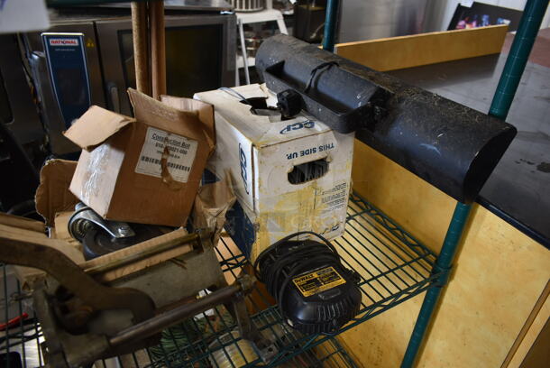 ALL ONE MONEY! Two Tier Lot of Various Items Including French Fry Cutters and Utensils - Image 7 of 9
