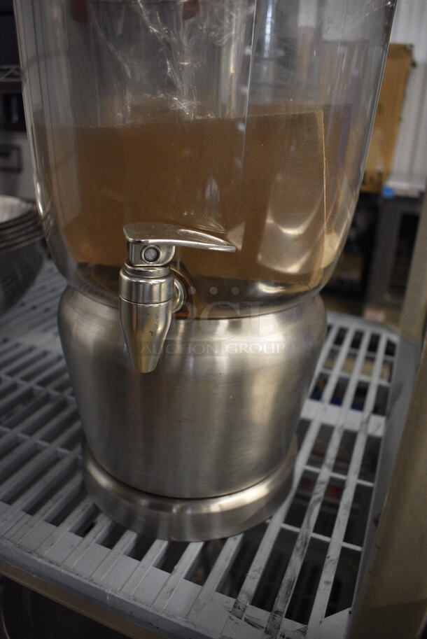 Poly and Metal Countertop Drink Holder Dispenser. 10x12x20 - Image 3 of 4