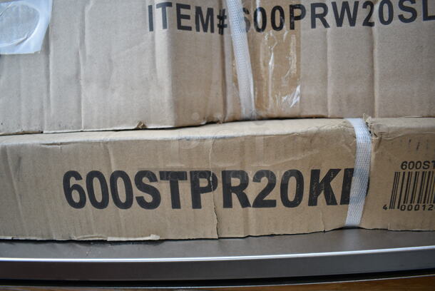 BRAND NEW SCRATCH AND DENT! Regency 600STPR20KD 20 Pan Aluminum Steam Table Pan Rack - Unassembled. May Be Missing Pieces.  - Image 3 of 3