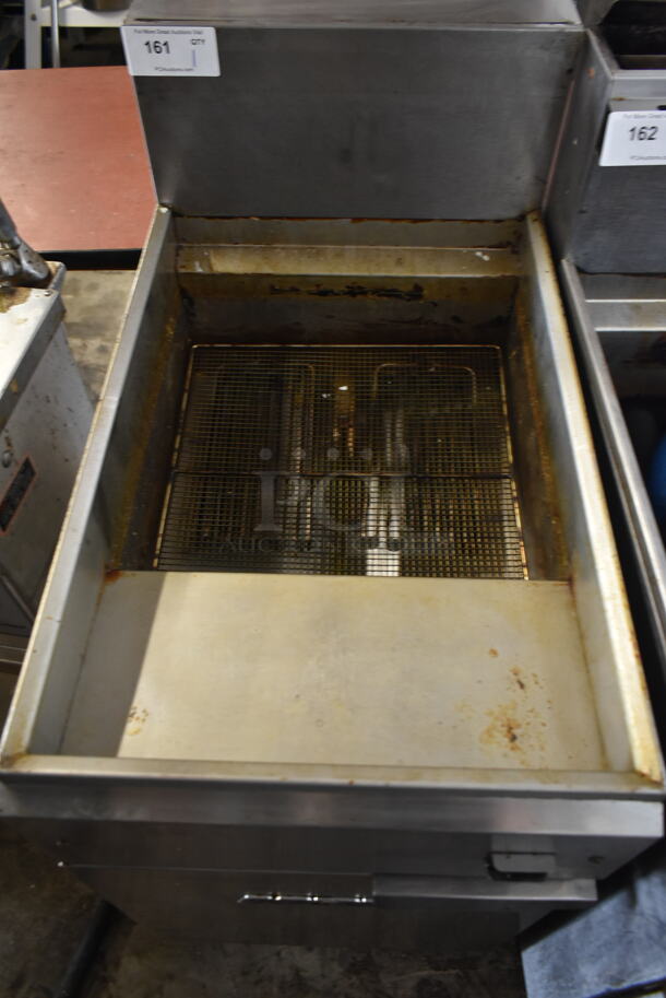 Imperial IFS-75 Stainless Steel Commercial Floor Style Electric Powered 75 Pound Capacity Deep Fat Fryer. 208/240 Volts, 3 Phase. - Image 5 of 8