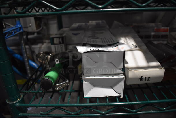 ALL ONE MONEY! Tier Lot of Various BRAND NEW Items Including Vollrath Dishers and Thermometers - Image 5 of 6
