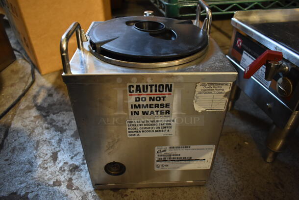 Curtis GEMSIF10A1015 Stainless Steel Commercial Countertop Coffee Machine w/ Hot Water Dispenser, Stainless Steel Satellite Server and Poly Brew Basket. 220 Volts. - Image 9 of 11