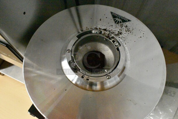 BRAND NEW SCRATCH AND DENT! Mahlkonig 10AE80WGNSW E80W GBS 4 lb. White Grind-by-Sync Espresso Grinder. Tested and Working! - Image 6 of 9