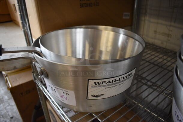 2 Various BRAND NEW! Vollrath Stainless Steel Sauce Pans. 22x12x6, 20.5x10.5x5.5. 2 Times Your Bid! - Image 2 of 3