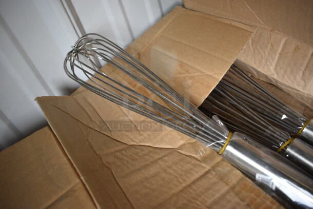 5 BRAND NEW IN BOX! Update Stainless Steel Whisks. 13.5". 5 Times Your Bid! - Image 2 of 3