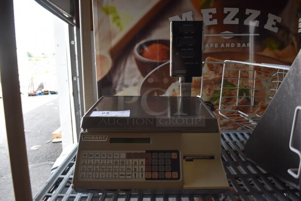 Hobart SP 80 Commercial Electric Countertop Deli Scale. 120V. Tested and Working!