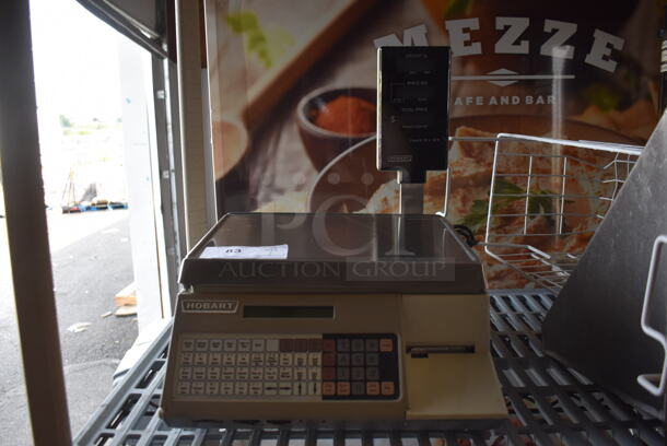Hobart SP 80 Commercial Electric Countertop Deli Scale. 120V. Tested and Working! - Image 1 of 4