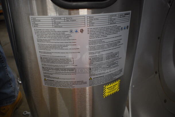 Hampton Bay Model NCZH-G-SS Metal Commercial Floor Style Propane Gas Patio Heater. 48,000 BTU. 32x32x89 - Image 5 of 5