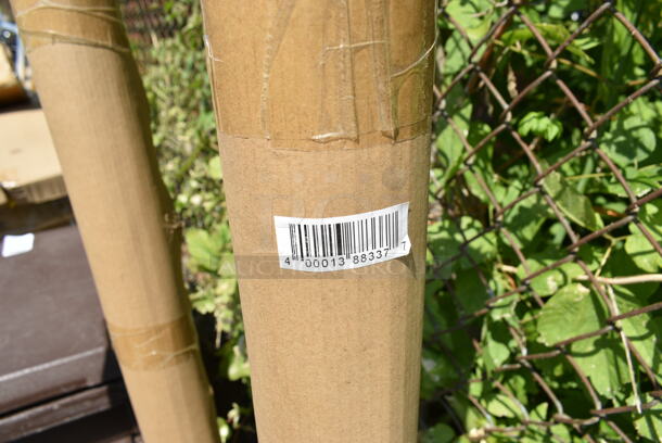 4 BRAND NEW SCRATCH AND DENT! Lancaster Table & Seating 427tbclrd337 Excalibur 3" Bar Height Outdoor Table Base Column. 4 Times Your Bid!  - Image 5 of 5