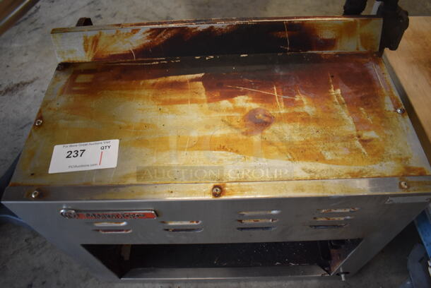 Market Forge Stainless Steel Commercial Natural Gas Powered Cheese Melter. 24x19x22 - Image 6 of 6