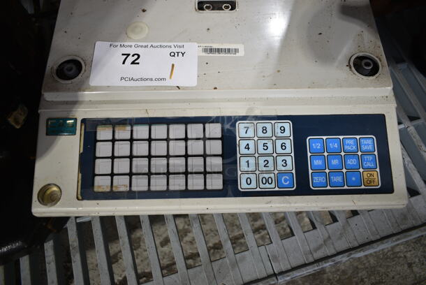 CAS AP-1 Metal Countertop Scale. 120 Volts, 1 Phase. Tested and Working! - Image 5 of 6